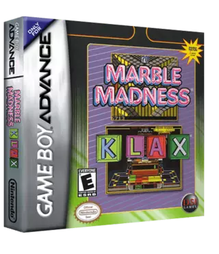 jeu 2 Games In One! - Marble Madness + Klax